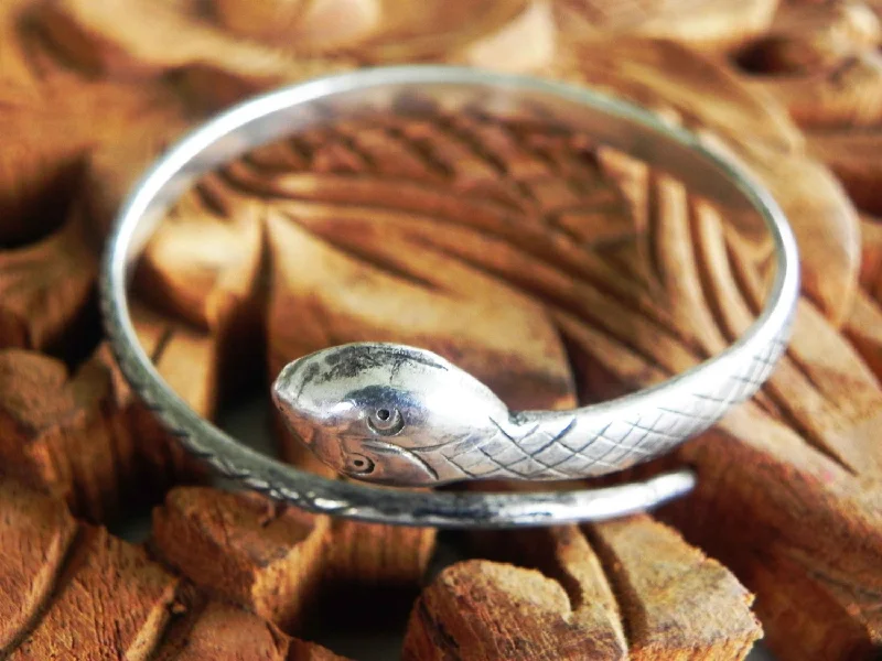 Mischievous Snake Bangle