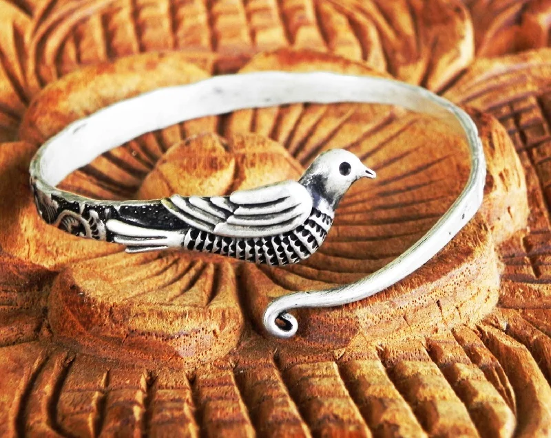 Silver Dove Miao Hmong Bracelet